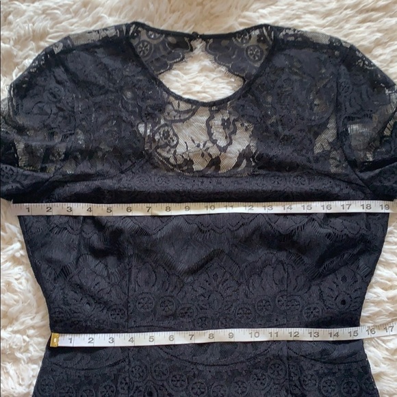 BB Dakota Lace Dress Black Size 10 - Picture 9 of 13